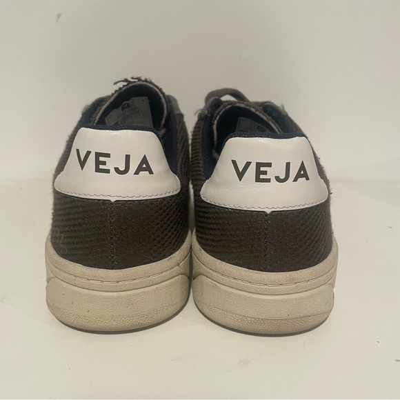 Veja Brown and White Sneakers - Picture 6 of 9